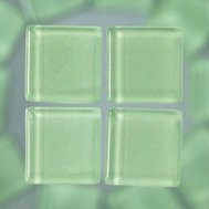 Kamínky mozaika skleněné 1cm/200g světle zelené